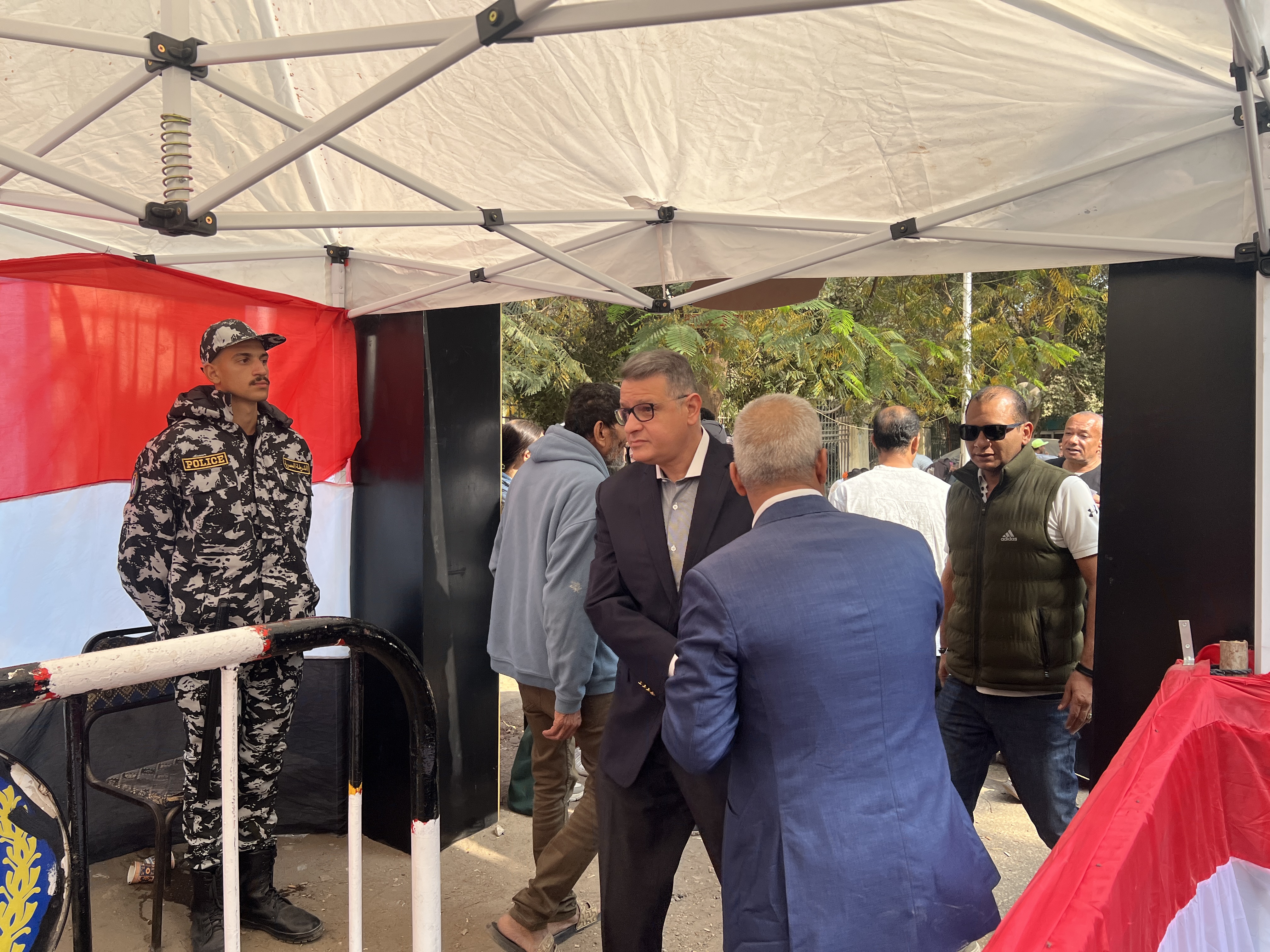 كبار السن في المعادي بيتوافدوا بشكل كبير على لجان انتخابات