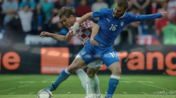 كرواتيا تكسب جزر ألفارو 3 0 وتضمن التأهل لكأس العالم.jfif