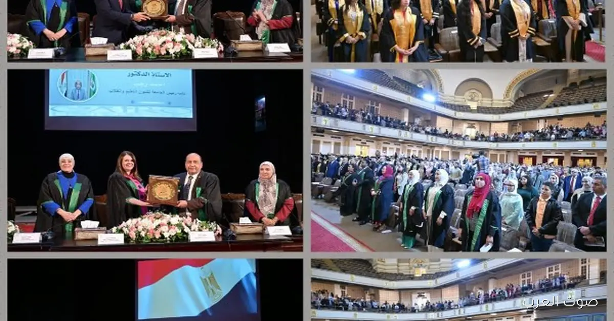 كلية طب الأسنان في جامعة القاهرة تحتفل بتخرج الدفعة 96 في القاعة الكبرى 2 كلية طب الأسنان في جامعة القاهرة تحتفل بتخرج الدفعة 96 في القاعة الكبرى