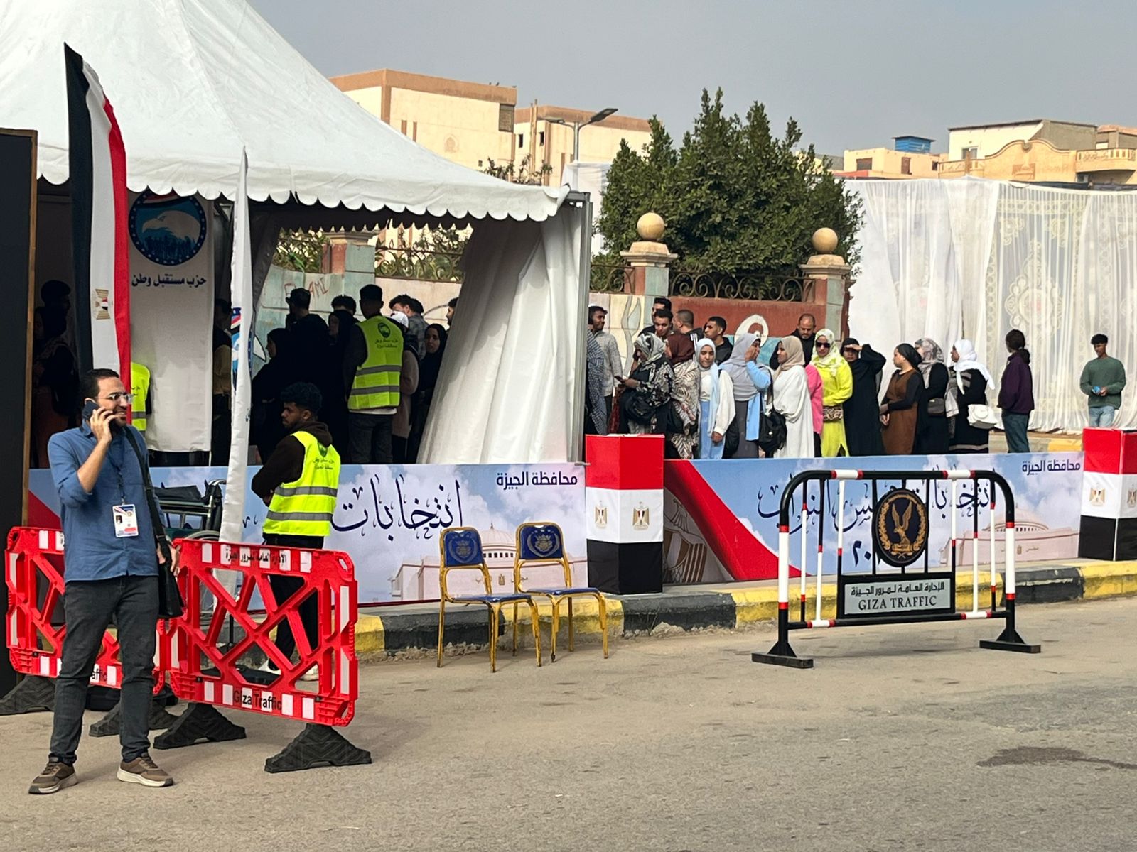 لليوم التاني فتح لجنة المدرسة اليابانية في الشيخ زايد وبدء