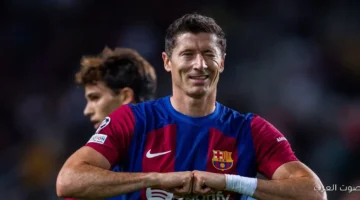 ليفاندوفسكي كل دقيقة بلعبها في الملعب بقت مهمة بالنسبة لي