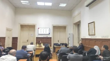 محاضرة في جامعة حلوان عن تأثير جودة البراءات على الأدوية