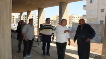 مدينة بدر تشهد إزالة سريعة لمبنى مخالف في حي بيت