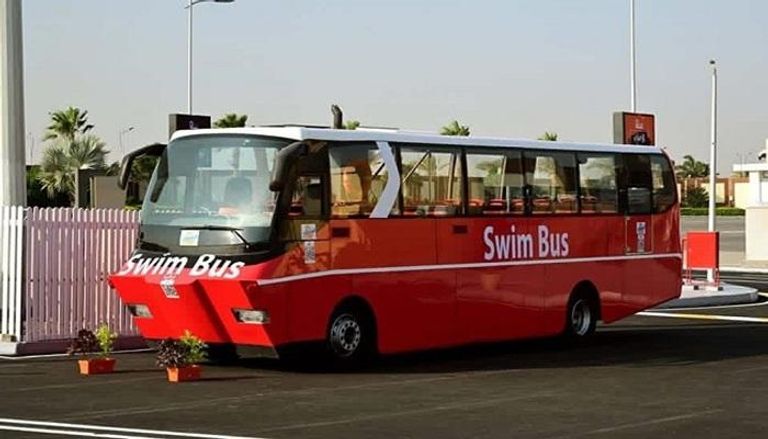 مصر بتطلق أول أتوبيس برمائي في الشرق الأوسط على ضفاف