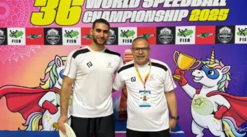 مصر تكسب ذهب بطولة العالم لكرة السرعة في الهند