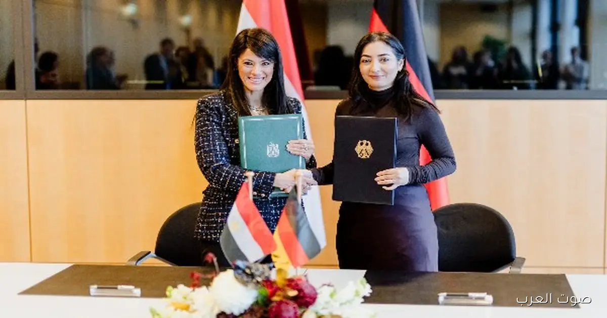 مصر وألمانيا يوقعوا اتفاقيات بـ 294.5 مليون يورو