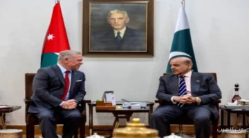 ملك الأردن التعاون مع باكستان مهم لمصلحة قضايا الأمة الإسلامية