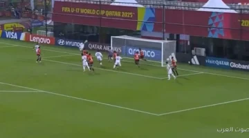منتخب مصر متأخر أمام فنزويلا بهدف في الشوط الأول بكأس