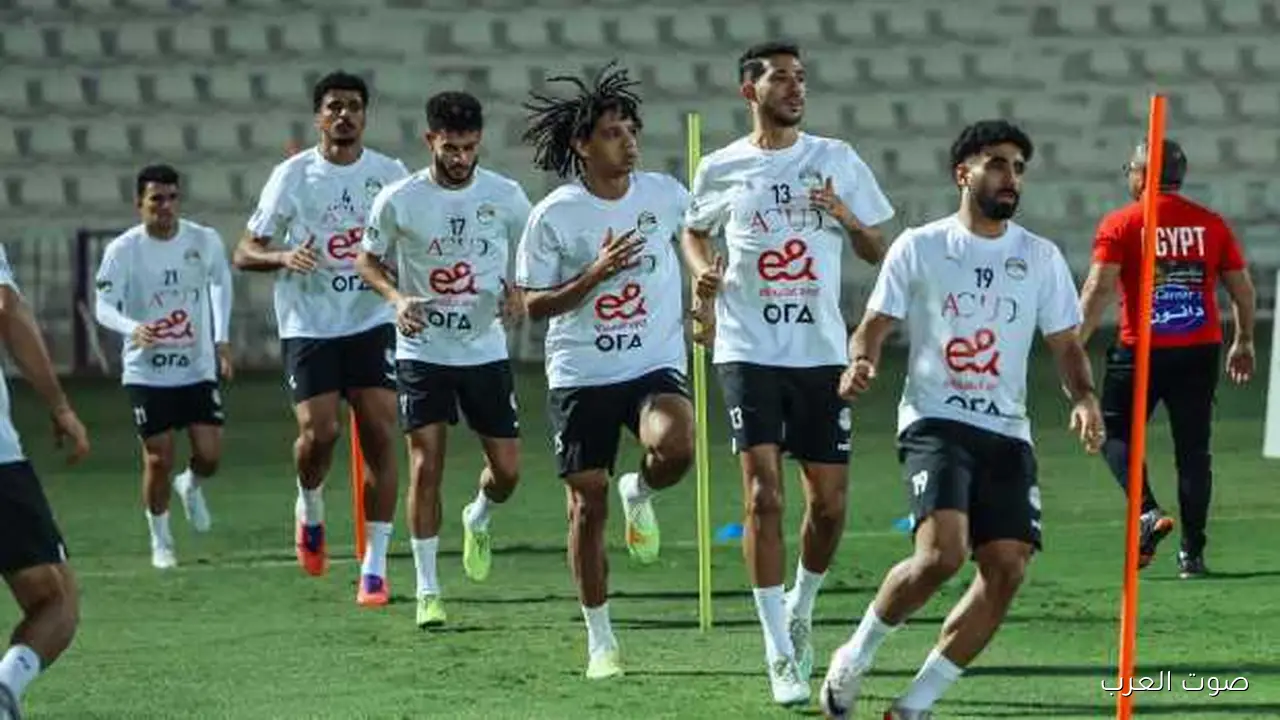 منتخب مصر مستمر في تدريباته قبل مواجهة أوزبكستان الودية صور