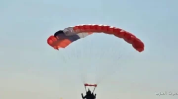 مهرجان عالمي للباراموتور والقفز بالمظلات يبدأ من أهرامات الجيزة