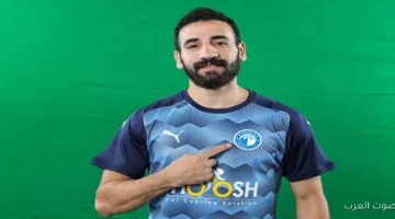 مهند لاشين يتعرض لإصابة في السمانة وغيابه عن بيراميدز لمدة