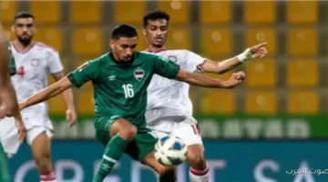 موعد مباراة العراق والإمارات في تصفيات المونديال والقنوات اللي هتنقلها