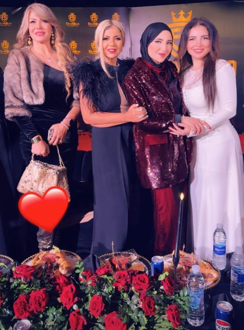 مي عز الدين و أحمد تيمور في أول ظهور لهم