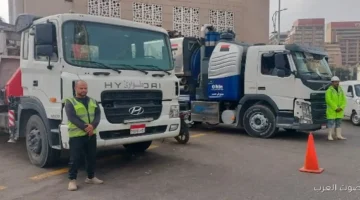 مياه الشرب في الجيزة تستعد لمواجهة الأمطار