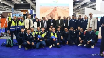 مياه الشرب في الجيزة تشارك في مؤتمر ومعرض المياه والبنية