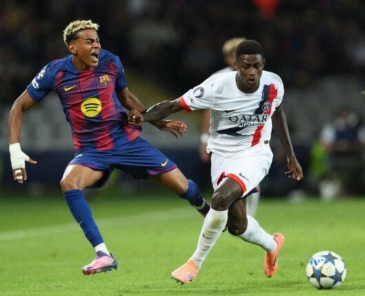 لامين يامال ونونو مينديش