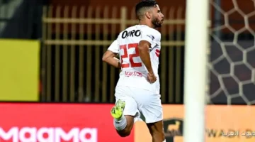 ناصر ماهر ياخد جائزة أفضل لاعب في ماتش الزمالك وبيراميدز