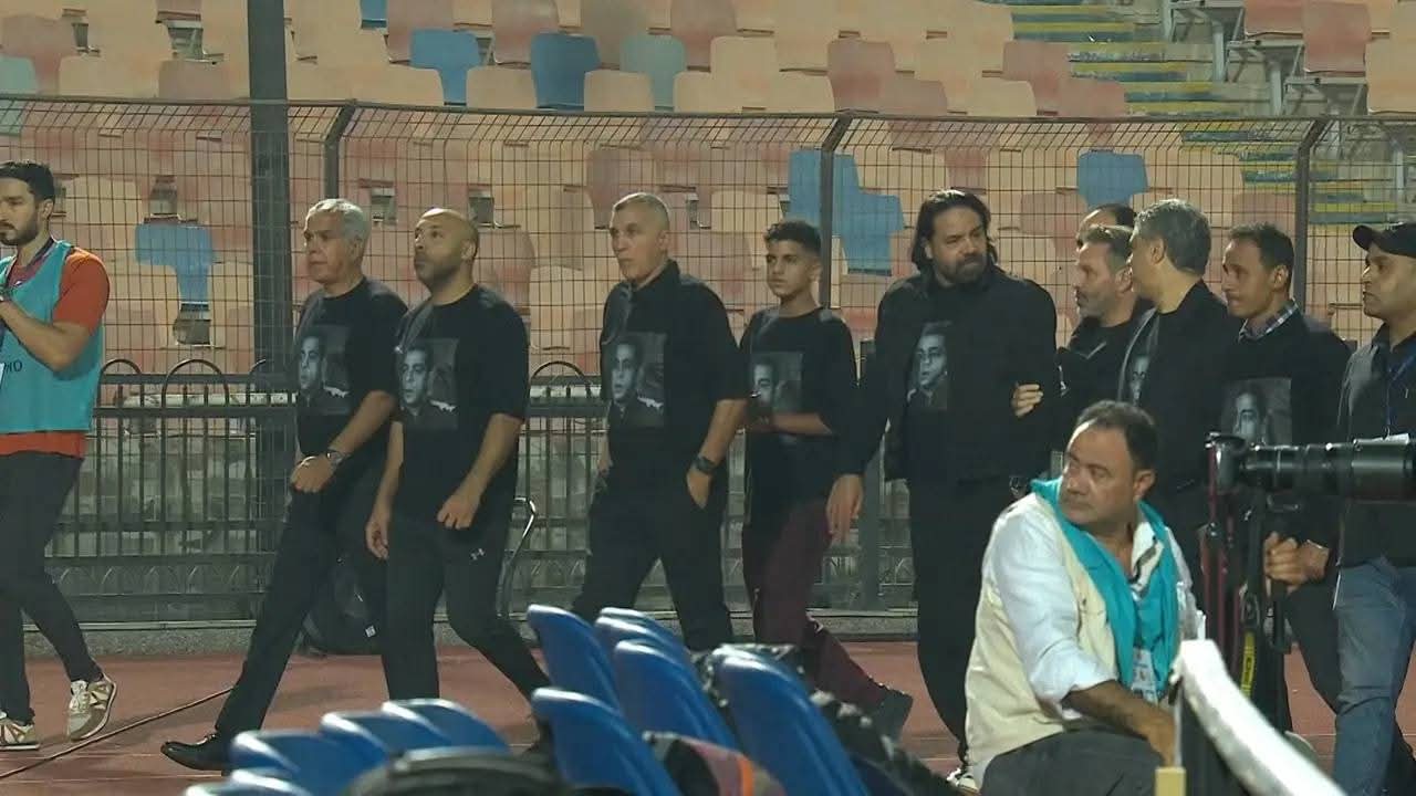 نجوم الزمالك يودّعوا محمد صبري في ستاد القاهرة قبل مباراة