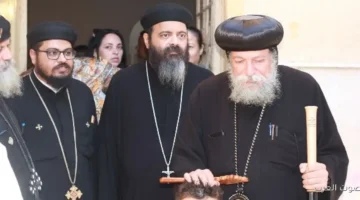 نشاط كبير للأنبا إيلاريون في كنيسة العذراء والملاك بأبوالمطامير