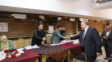 نقيب المحامين يتابع استقبال ملفات المرشحين لانتخابات النقابات الفرعية في