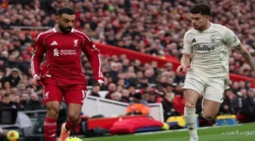 نوتنجهام يضرب ليفربول في ملعبه ويحقق فوز كبير بثلاثية في