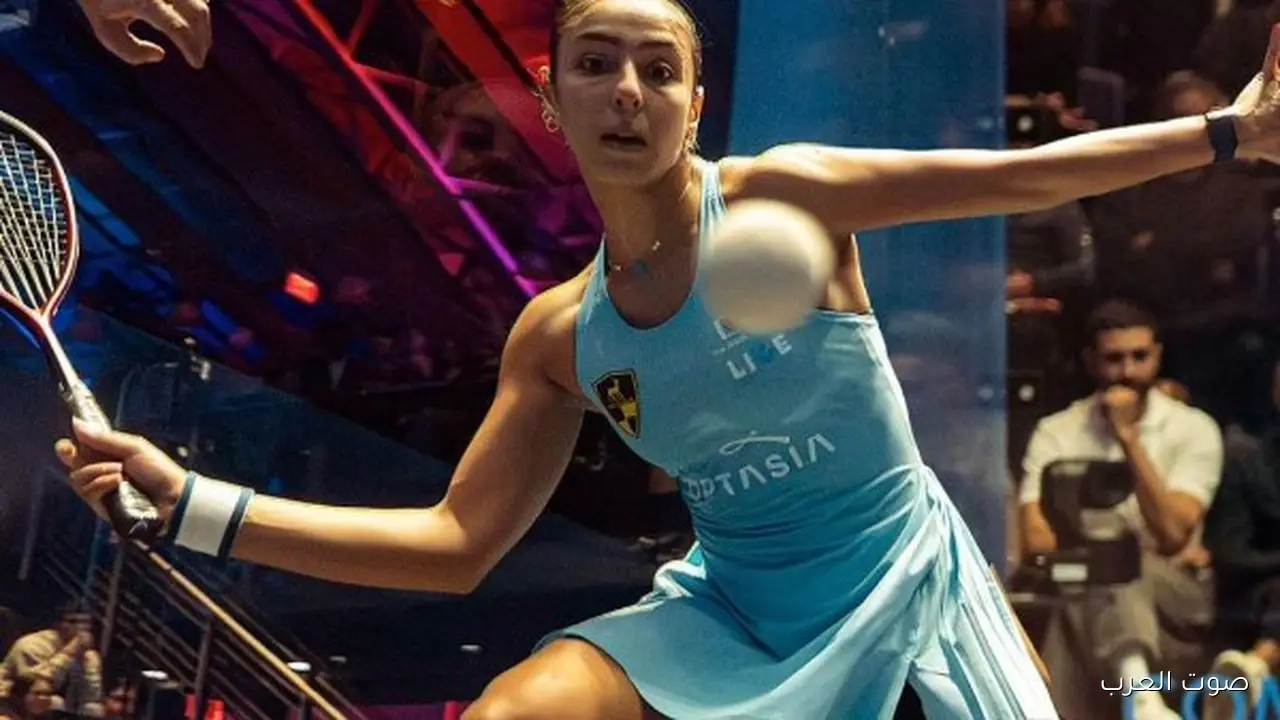 هانيا الحمامي من وادي دجلة تتأهل لنصف نهائي بطولة الصين