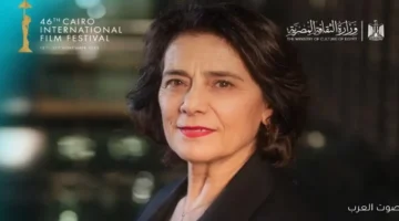 هيام عباس على المسرح المكشوف بدار الأوبرا في أيام القاهرة