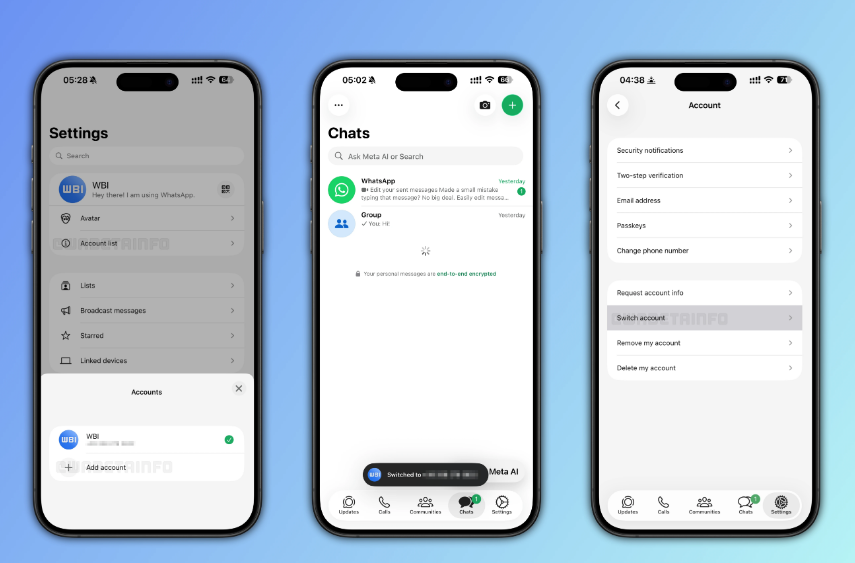 واتساب أخيراً نزل الميزة اللي كنا مستنينها الحسابات المتعددة بقت