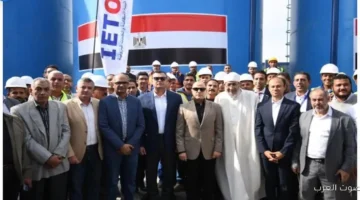 وزير الإسكان ومحافظ كفر الشيخ يفتتحوا محطة مياه شرب دقميرة