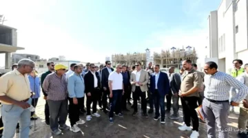 وزير الإسكان يزور مشروع مارينا 8 ويتابع تطوير مدخل مارينا