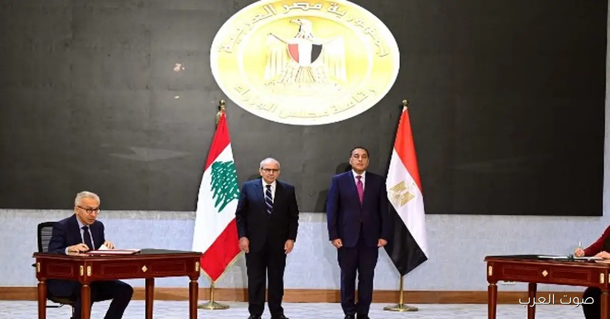 وزير الاقتصاد اللبناني: نتعلم من تجربة مصر عشان نطور بلدنا