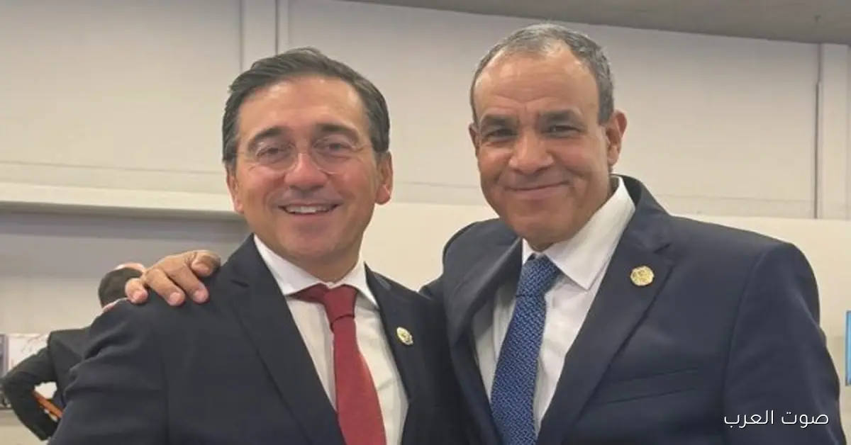 وزير الخارجية: عايزين إسبانيا تكون مشاركة بشكل فعال في المؤتمر الدولي للتعافي المبكر وإعادة إعمار غزة 2 وزير الخارجية: عايزين إسبانيا تكون مشاركة بشكل فعال في المؤتمر الدولي للتعافي المبكر وإعادة إعمار غزة