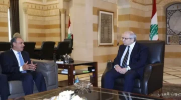 وزير الخارجية في بيروت علشان يتكلم عن الأوضاع الجديدة وطرق