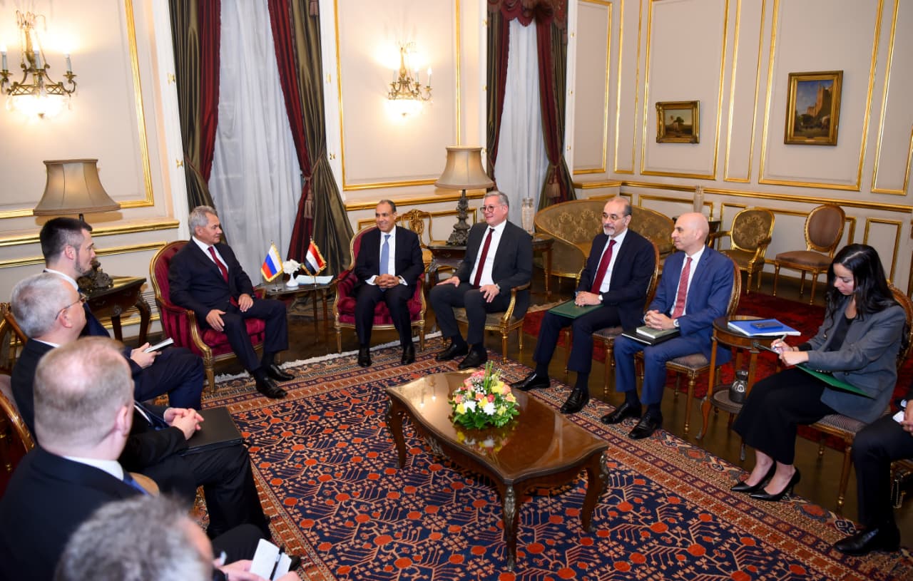 وزير الخارجية يستقبل سكرتير مجلس الأمن الروسي علشان يناقشوا تعزيز