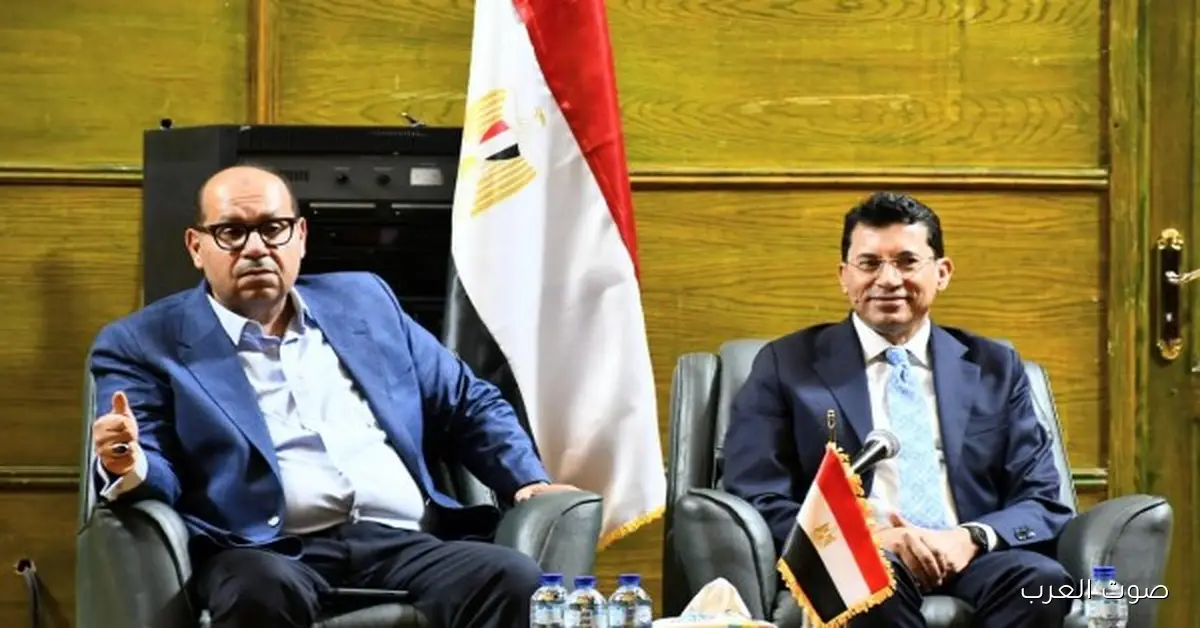 وزير الرياضة مدعو لاجتماع النهارده علشان يناقش تفاصيل التعاون مع الأولمبية الإيطالية