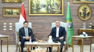 وزير الرياضة ومحافظ الإسماعيلية يقابلوا اللجنة المؤقتة اللي بتدير نادي