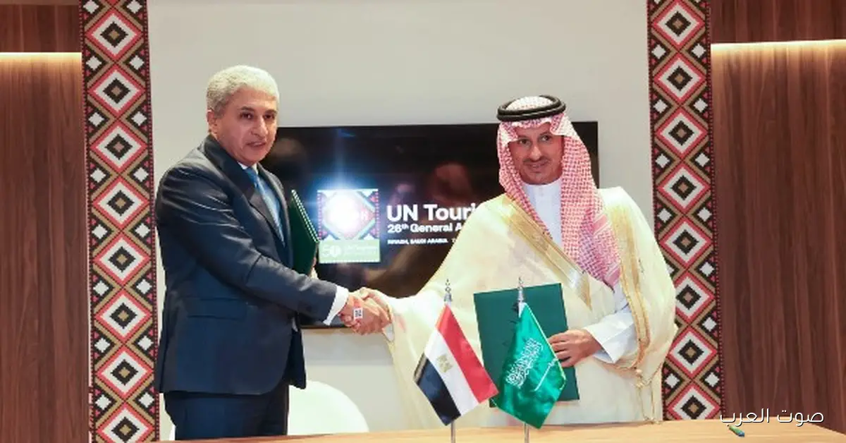 وزير السياحة المصري ووزير السياحة السعودي يوقعوا على اتفاقية تعاون جديدة 2 وزير السياحة المصري ووزير السياحة السعودي يوقعوا على اتفاقية تعاون جديدة