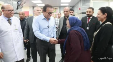 وزير الصحة يزور تطوير العيادات الخارجية في مستشفى الجمهورية