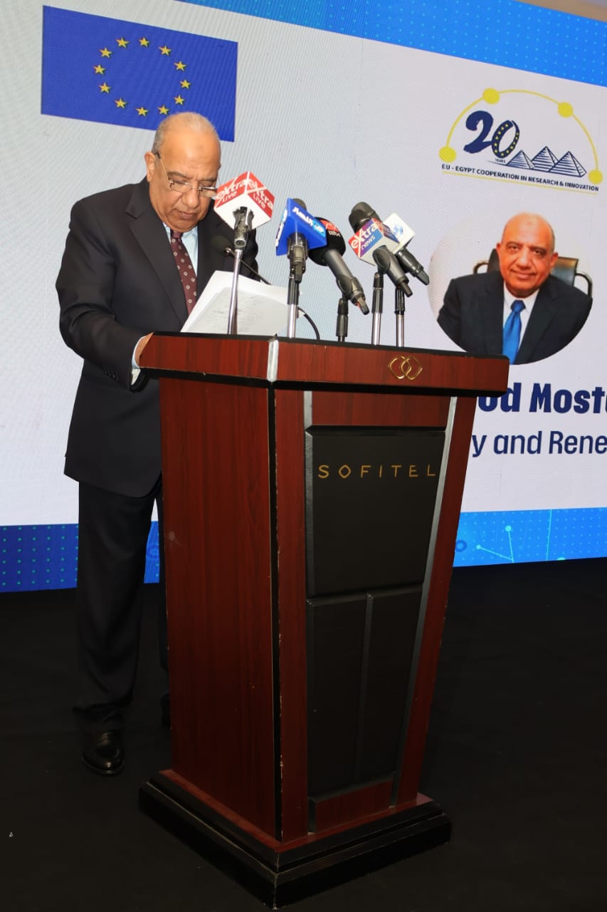 وزير الكهرباء مصر بقت عضو رسمي في برنامج أفق أوروبا