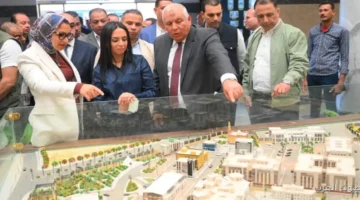 وزيرة التضامن تزور العاصمة الإدارية الجديدة في الوادي الجديد