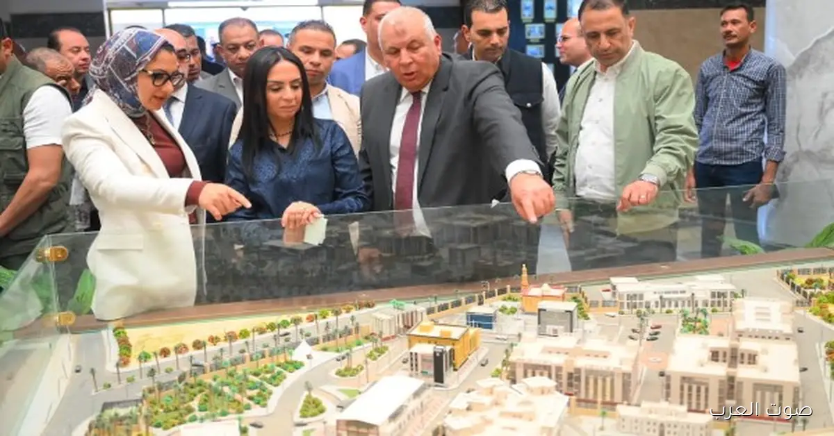 وزيرة التضامن تزور العاصمة الإدارية الجديدة في الوادي الجديد