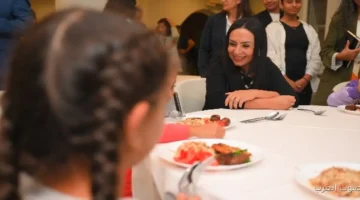 وزيرة التضامن تزور مؤسسة الحمل الصغير في مدينة العبور