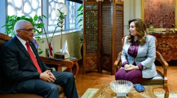 وزيرة التنمية المحلية تناقش مع محافظ شمال سيناء تفاصيل مشروعات