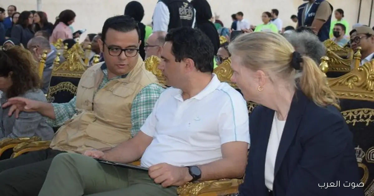 وفد كبير من الأمم المتحدة يزور مركز شباب الأنفوشي في الإسكندرية