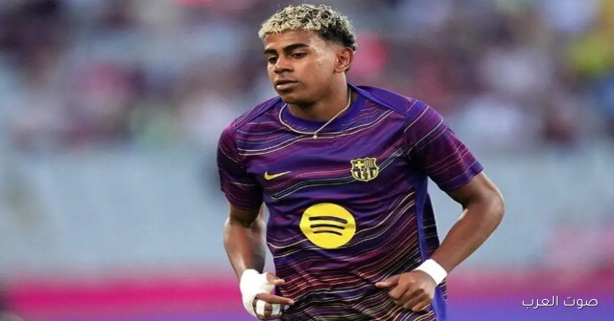 يامال يشجع جمهور برشلونة قبل مواجهة أتلتيك بلباو: «هنكتب تاريخ جديد في كامب نو» 2 يامال يشجع جمهور برشلونة قبل مواجهة أتلتيك بلباو: «هنكتب تاريخ جديد في كامب نو»