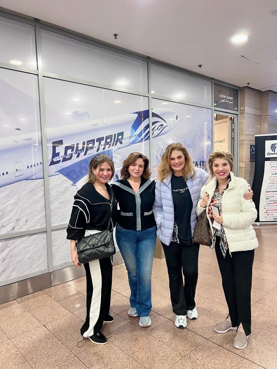 يسرا وإلهام وهالة وصابرين في شرم الشيخ شوفوا الصور