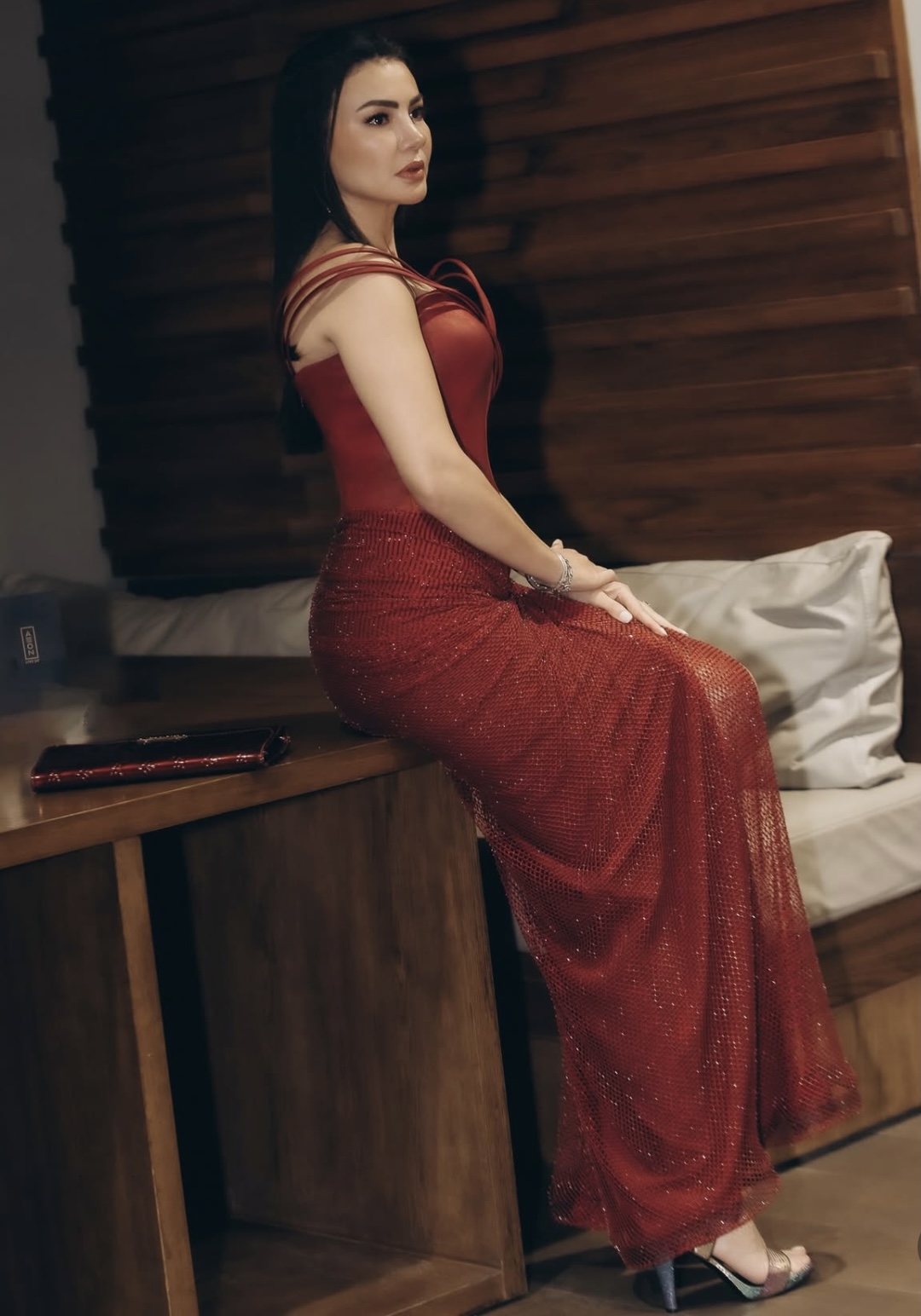 دينا فؤاد بتألق بفستان أحمر في أحدث ظهور ليها 6 1764581417 166 دينا فؤاد بتألق بفستان أحمر في أحدث ظهور ليها