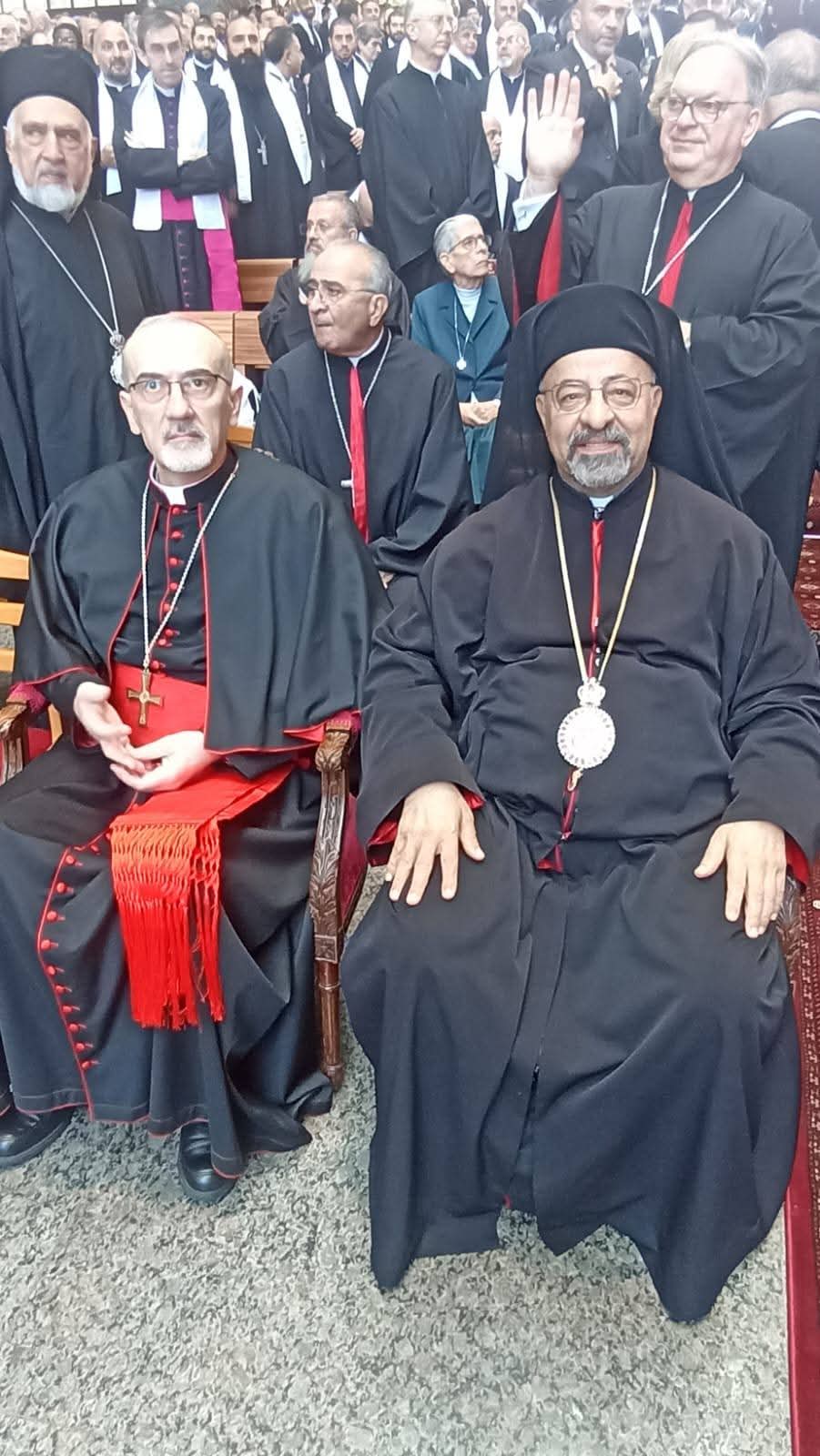 1764597819 754 الأنبا إبراهيم إسحق يحضر لقاء البابا لاون مع الأساقفة والكهنة