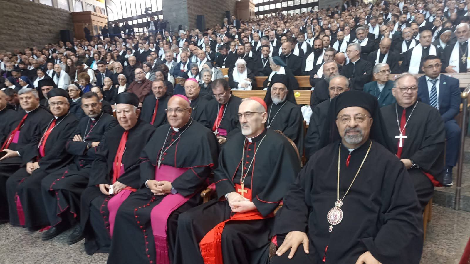 1764597819 989 الأنبا إبراهيم إسحق يحضر لقاء البابا لاون مع الأساقفة والكهنة