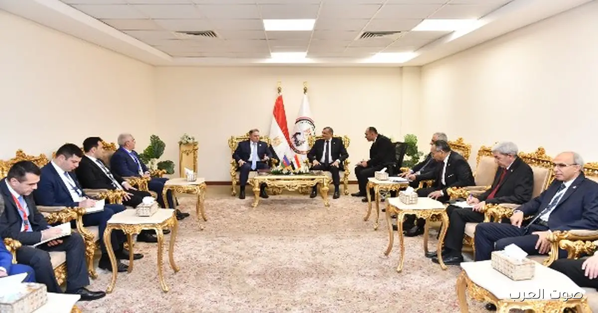 في إطار فعاليات معرض EDEX 2025.. وزير الإنتاج الحربي يقابل وزير الصناعات الدفاعية من أذربيجان 2 في إطار فعاليات معرض EDEX 2025.. وزير الإنتاج الحربي يقابل وزير الصناعات الدفاعية من أذربيجان